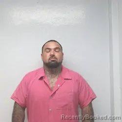 Mugshot of Carlos Martinez booked in Jim Wells County, Texas on August 27, 2026