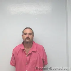 Mugshot of Mitchell Magavin Stevens booked in Jim Wells County, Texas on August 27, 2026