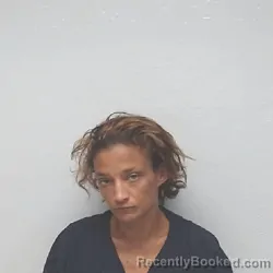 Mugshot of Maria Kristina Garza booked in Jim Wells County, Texas on August 28, 2026