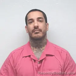 Mugshot of Mark Andrew Salinas booked in Jim Wells County, Texas on August 31, 2026