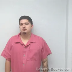 Mugshot of Lucas James Rivera booked in Jim Wells County, Texas on September 9, 2026