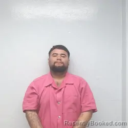 Mugshot of Abelino Garza booked in Jim Wells County, Texas on September 21, 2026