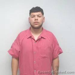 Mugshot of Emmanuel Itzait Giron booked in Jim Wells County, Texas on September 21, 2026