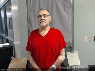 Mugshot of ROBERT ANTHONY TREVINO booked in Karnes County, Texas on March 29, 2026