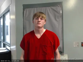 Mugshot of THOMAS LOGAN POLASEK booked in Karnes County, Texas on March 31, 2026