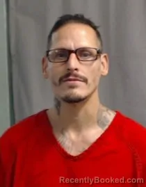 Booking photo from Karnes County, Texas