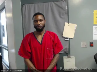 Mugshot of DONTRELL LYONS booked in Karnes County, Texas on April 24, 2026