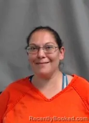 Mugshot of VERONICA CANALES RODRIGUEZ booked in Karnes County, Texas on May 12, 2026
