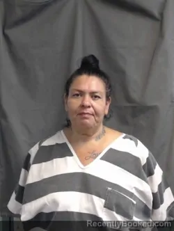 Mugshot of Isabel Urrutia booked in Karnes County, Texas on September 19, 2026