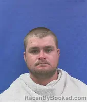Mugshot of James Blake Adam booked in Kaufman County, Texas on August 14, 2026