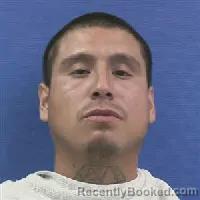 Mugshot of Oscar Andres Alamo booked in Kaufman County, Texas on September 13, 2026