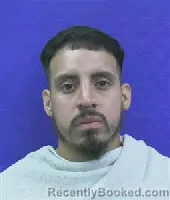 Mugshot of Ramiro Abonza booked in Kaufman County, Texas on August 15, 2026