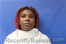 Mugshot of Aaliyah Marie Brown booked in Kaufman County, Texas on August 7, 2026