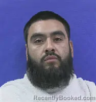 Mugshot of George Coronado Carrillo booked in Kaufman County, Texas on August 20, 2026