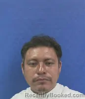 Mugshot of Neil Javier Cortez Perez booked in Kaufman County, Texas on August 30, 2026