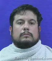 Mugshot of RIGO HUMBERTO CISNEROS-CHAVEZ booked in Kaufman County, Texas on June 8, 2026