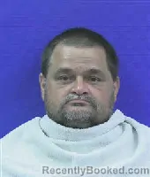 Mugshot of George Reagan English booked in Kaufman County, Texas on June 12, 2026