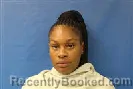 Mugshot of Tedreaunna Faust booked in Kaufman County, Texas on August 7, 2026