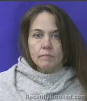 Mugshot of Stephanie Ellen Giesecke booked in Kaufman County, Texas on October 7, 2026