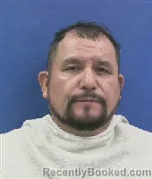 Mugshot of Francisco Abundiz Martinez booked in Kaufman County, Texas on August 16, 2026