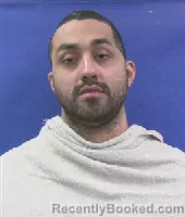 Mugshot of Jay Michael Mendoza booked in Kaufman County, Texas on August 12, 2026