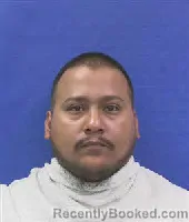 Mugshot of LEONEL MORENO booked in Kaufman County, Texas on June 14, 2026