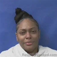 Mugshot of Arylette Nicholson booked in Kaufman County, Texas on August 20, 2026