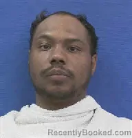 Mugshot of Trenton Jaysean Rhodes booked in Kaufman County, Texas on September 23, 2026