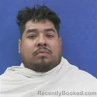 Mugshot of Victor Arturo Rodriguez booked in Kaufman County, Texas on August 12, 2026