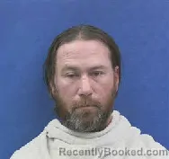 Mugshot of Keven Christopher Scoggin booked in Kaufman County, Texas on August 9, 2026