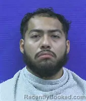 Mugshot of ENRIQUE ELEAZAR TRUJILLO SALAIS booked in Kaufman County, Texas on June 5, 2026