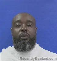Mugshot of Brandon Oshun Woodard booked in Kaufman County, Texas on July 20, 2026