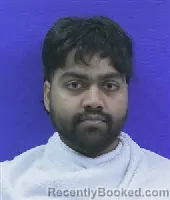 Mugshot of RAJIV BABU YALAMANCHILI booked in Kaufman County, Texas on June 23, 2026