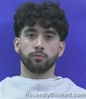 Mugshot of Diego Inaky Zuniga booked in Kaufman County, Texas on October 7, 2026