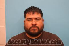 Booking photo from Kendall County, Texas