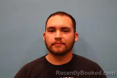 Mugshot of Bradyn Rivera booked in Kendall County, Texas on March 11, 2026