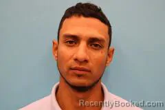 Mugshot of Osman Perez Bueso booked in Kendall County, Texas on March 25, 2026