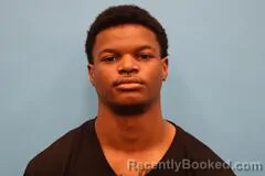 Mugshot of Jayvion Robinson booked in Kendall County, Texas on March 25, 2026