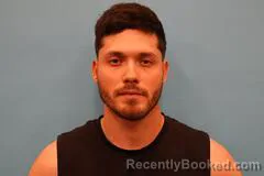 Mugshot of Ernesto Manzo booked in Kendall County, Texas on March 26, 2026