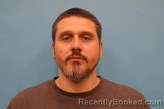 Mugshot of Roger Blevins booked in Kendall County, Texas on March 31, 2026