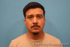 Mugshot of Juan Montoya booked in Kendall County, Texas on April 3, 2026