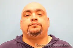 Mugshot of Juan Garcia booked in Kendall County, Texas on April 9, 2026