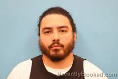Mugshot of Adrian Vasquez booked in Kendall County, Texas on April 9, 2026