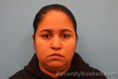 Mugshot of Odra Bachez Orellana booked in Kendall County, Texas on April 22, 2026