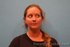 Mugshot of Alissa Faulk booked in Kendall County, Texas on July 3, 2026