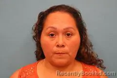 Mugshot of Kristal Lopez booked in Kendall County, Texas on July 6, 2026