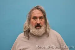 Mugshot of James Thornton booked in Kendall County, Texas on July 14, 2026