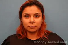 Mugshot of Samantha Lucio booked in Kendall County, Texas on July 30, 2026