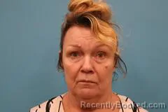 Mugshot of Mitzi Schuster booked in Kendall County, Texas on August 4, 2026