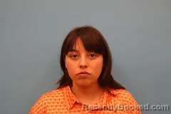 Mugshot of Abigail Arrona booked in Kendall County, Texas on August 9, 2026